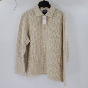 Todd Snyder Cream Knit Sweater